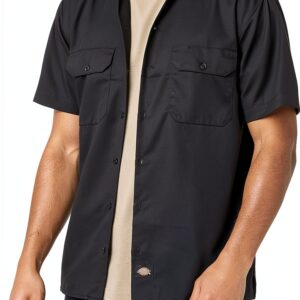 Dickies Short-Sleeve Work Shirt Camicia da Lavoro a Maniche Corte Uomo (Pacco da 1)-0