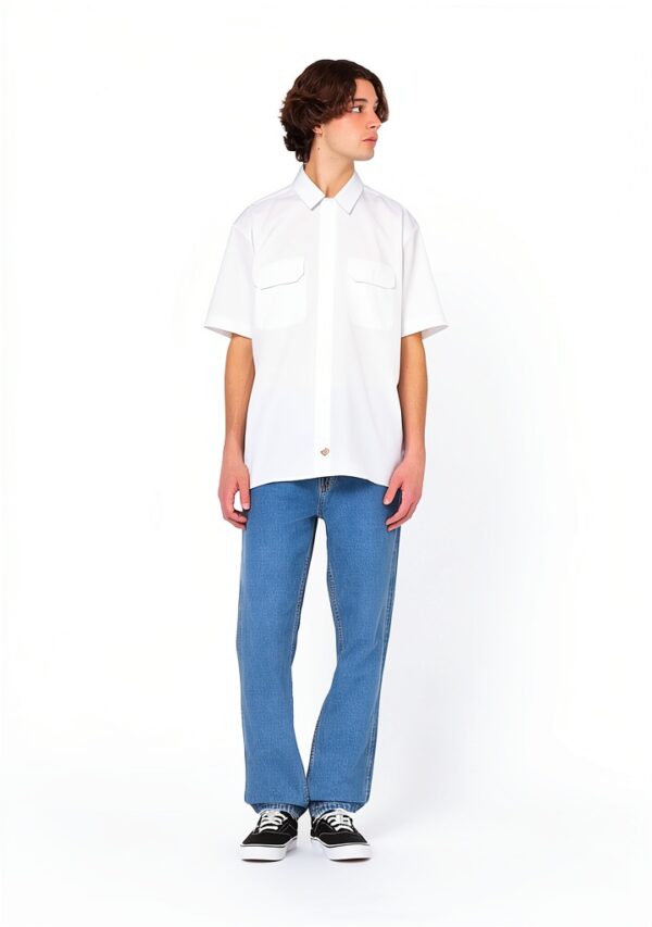 Dickies Short-Sleeve Work Shirt Camicia da Lavoro a Maniche Corte Uomo (Pacco da 1)-4