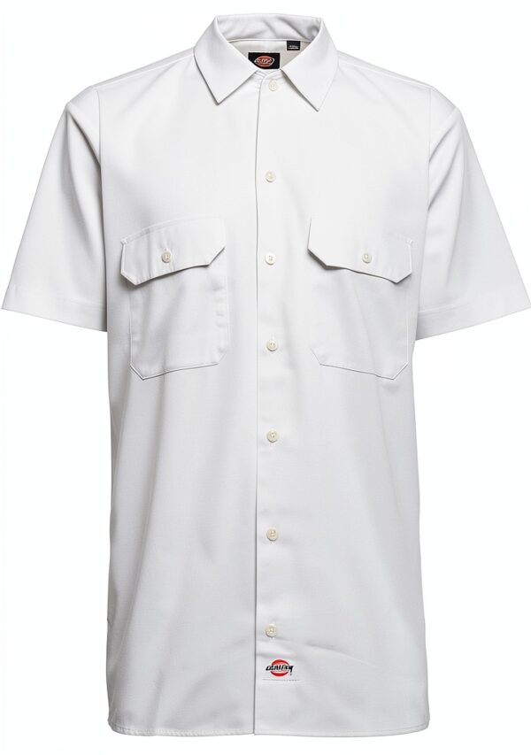 Dickies Short-Sleeve Work Shirt Camicia da Lavoro a Maniche Corte Uomo (Pacco da 1)-0